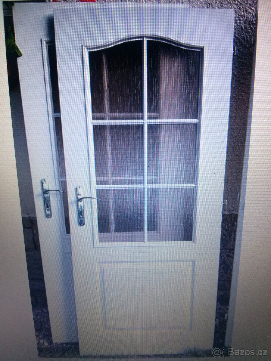 INTERIEROVE DVEŘE 60 +80 - PLNE I SKLO -BILE
