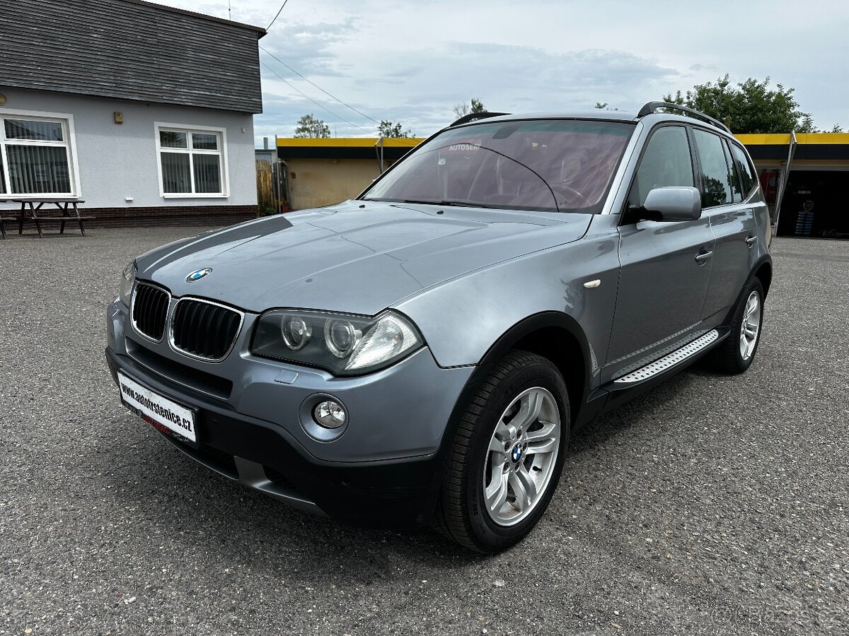 BMW X3 2,0d XDRIVE - MANUAL - NOVÉ ROZVODY - PANORAMA