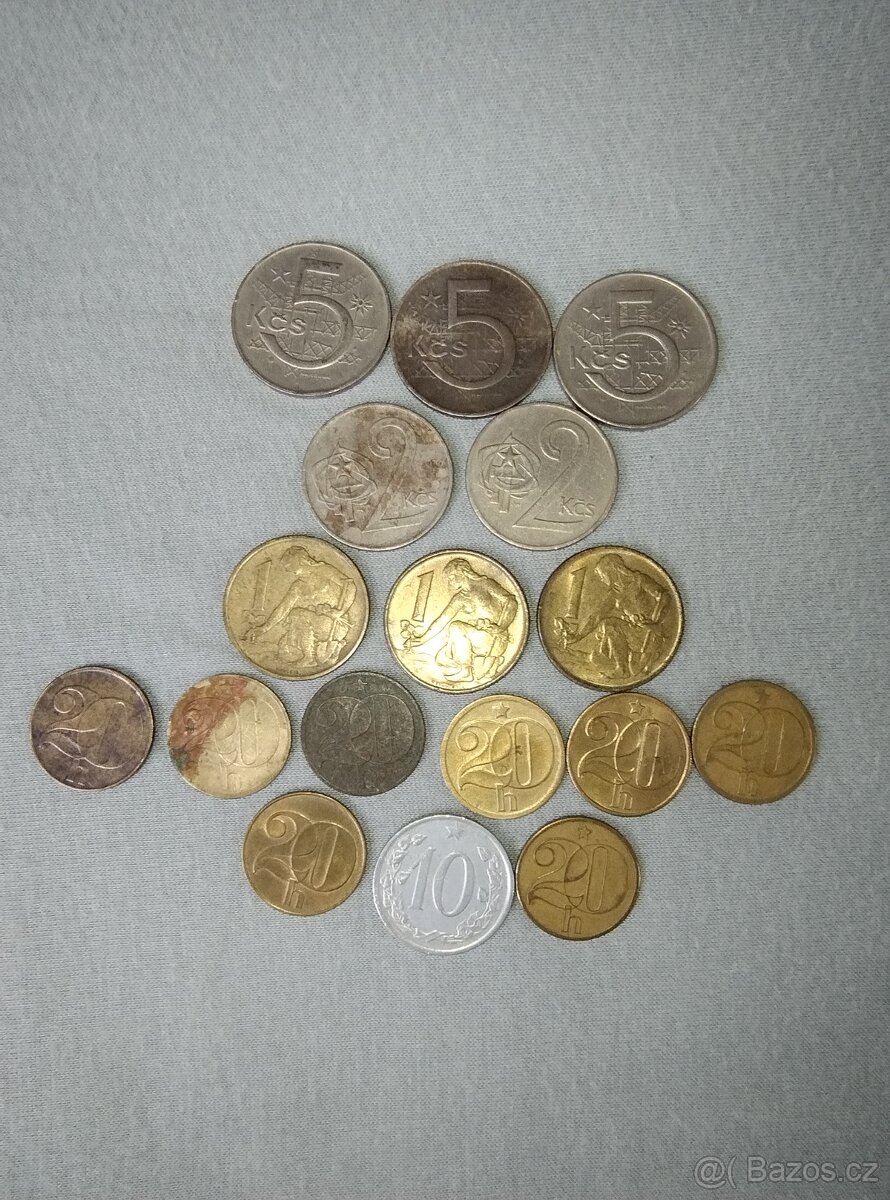 Mince různé Československo a ČSFR