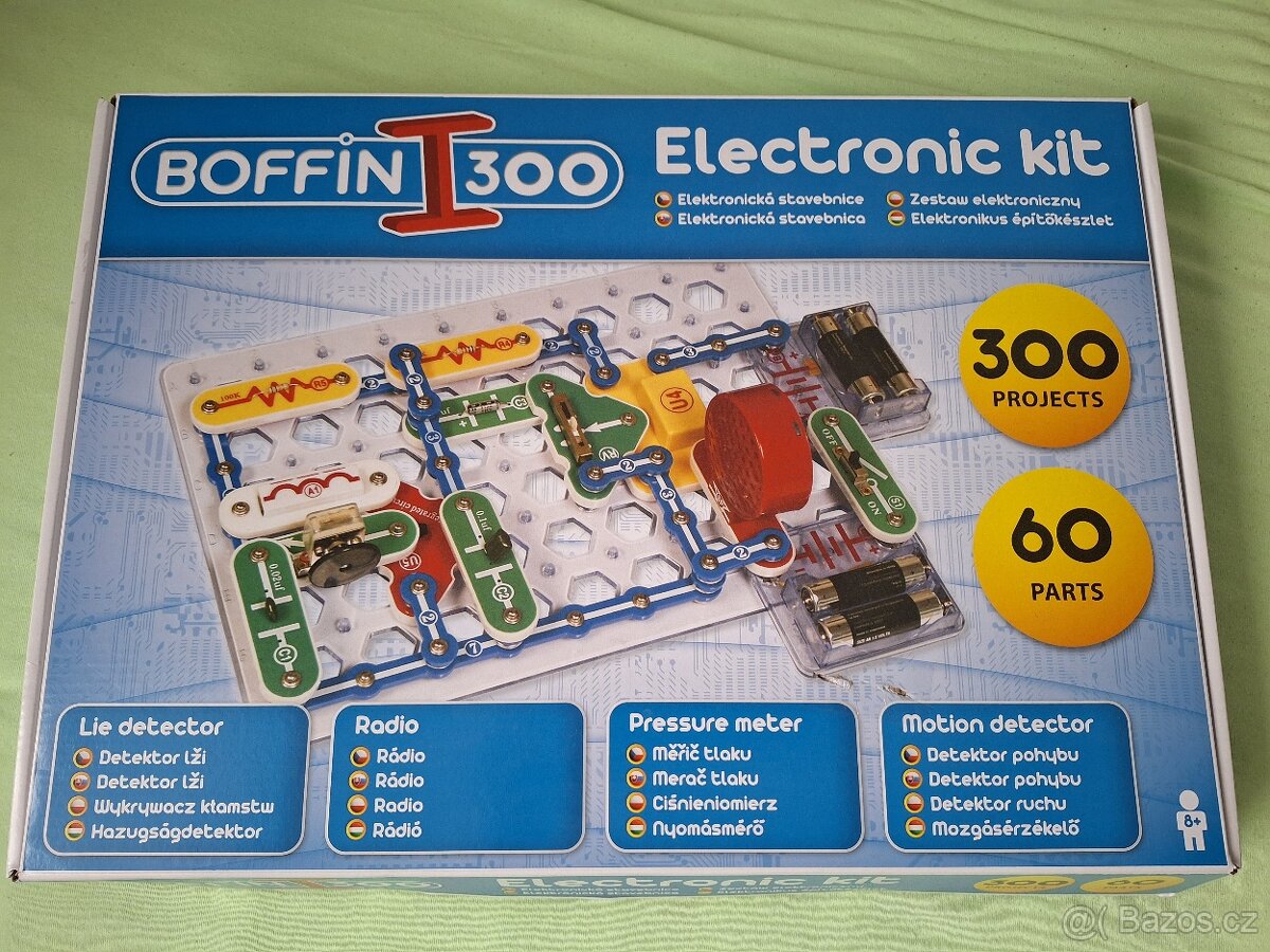 Elektronická stavebnice Boffin II 300
