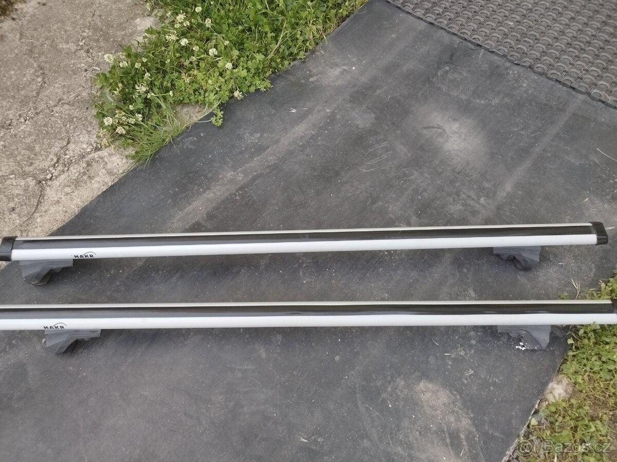 Příčníky HAKR 2ks 120cm stříbrné
