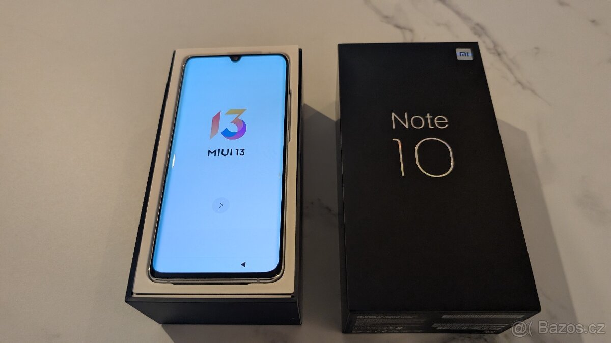 Smartphone Mi Note 10 Glacier White