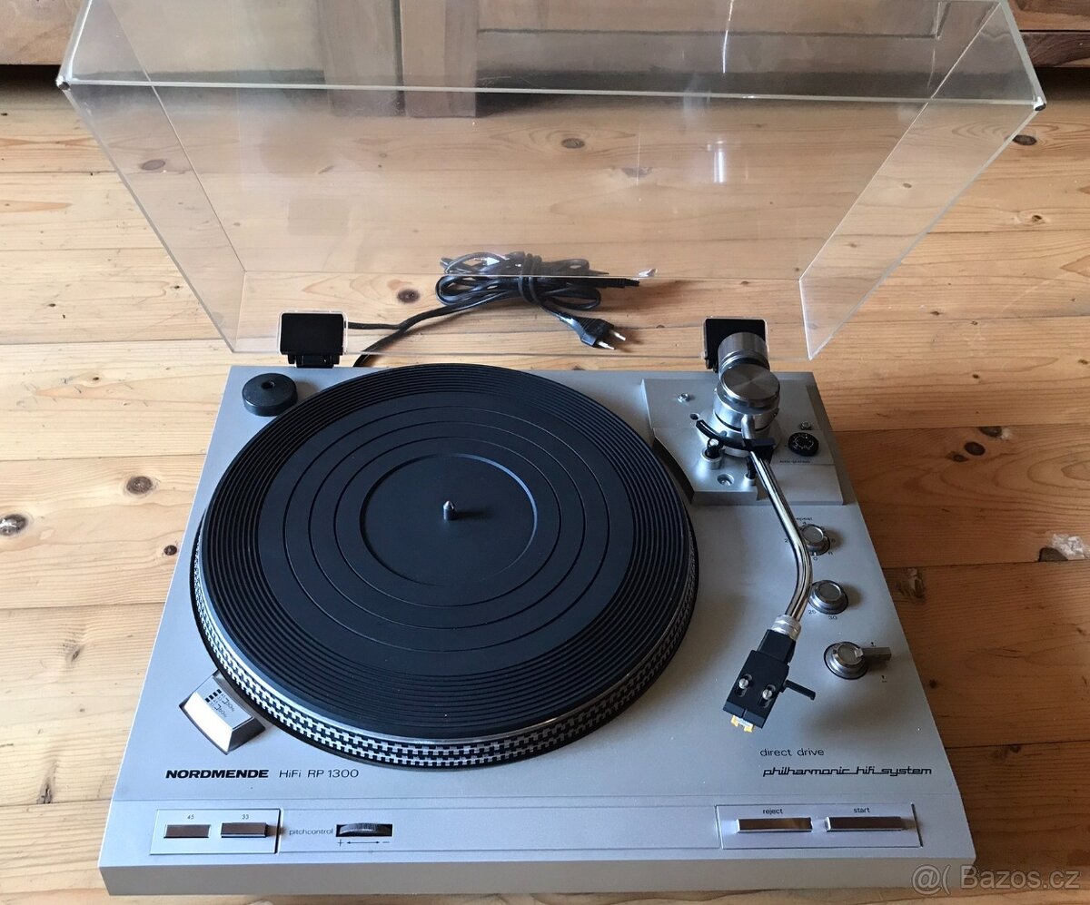 LUXUSNÍ Gramofon NORDMENDE RP-1300 (1980) SUPER STAV