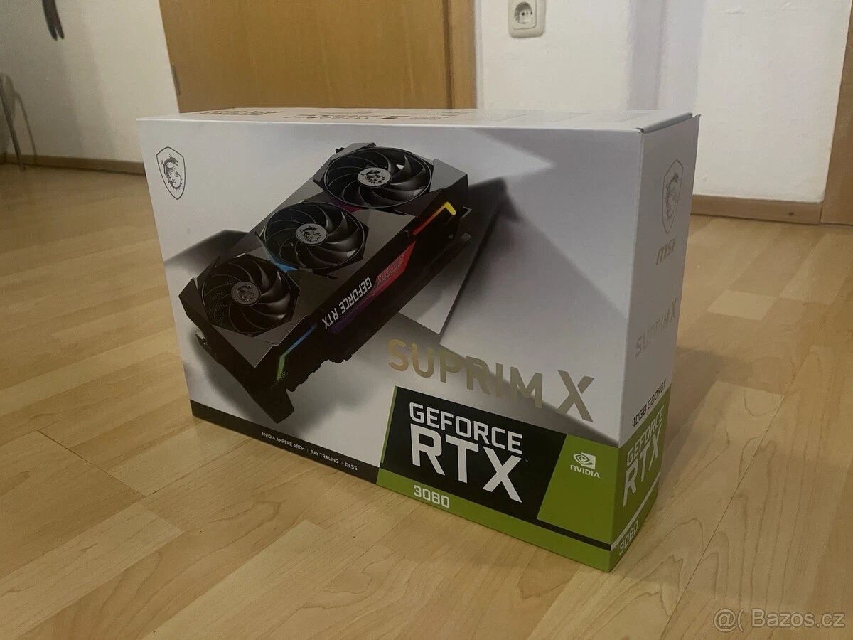 Prodám MSI GeForce RTX 3080 SUPRIM X 10G