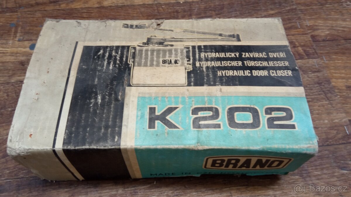 Brano, hydraulický zavírač dveri