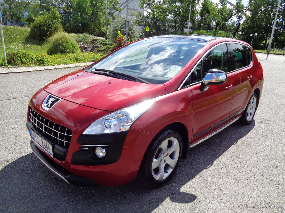 PEUGEOT 3008 1.6 HDi 80kW,KOUPENO ČR,NEHAVAROVÁNO.