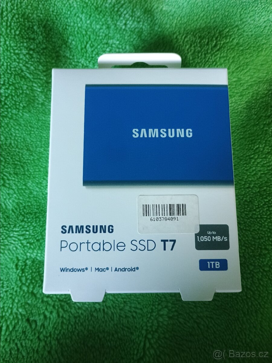 Nový SSD Samsung T7 1TB