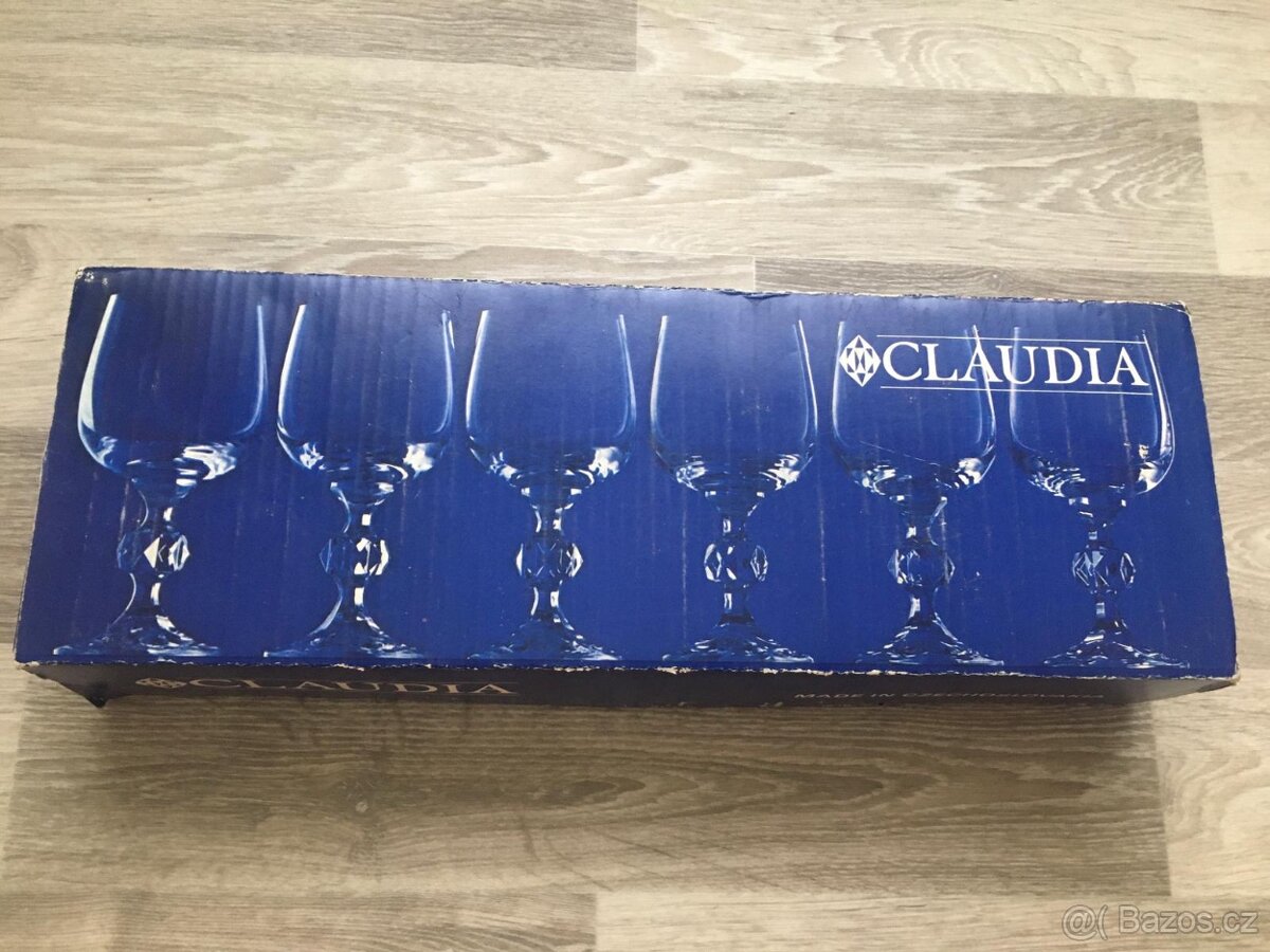 Skleničky retro Claudia