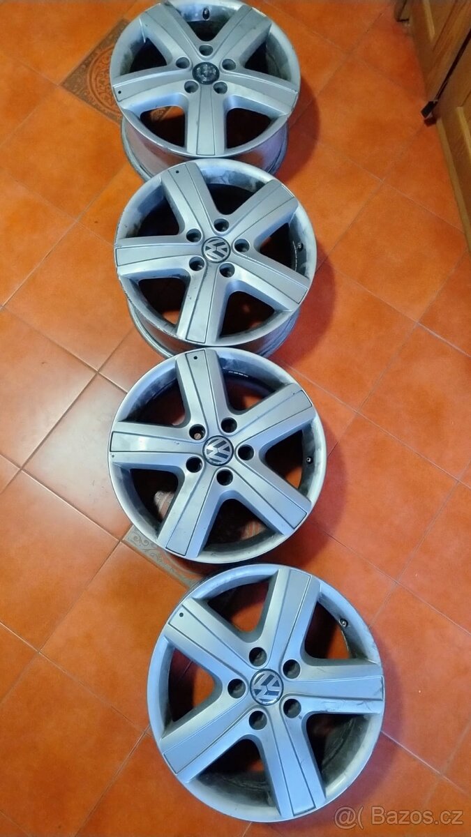 originalní kola VW Transporter Thunder MultivanT5 T6 ET55 7J