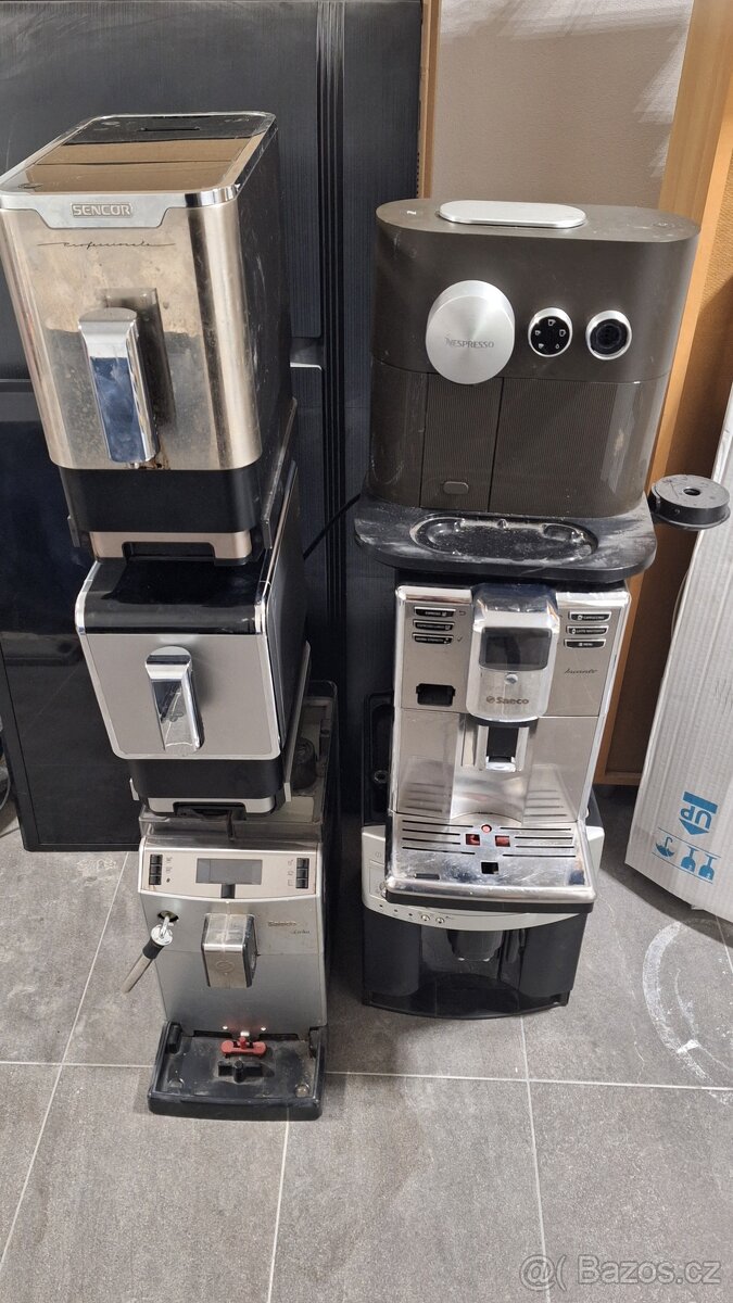 Kávovary saeco , sencor , delonghi
