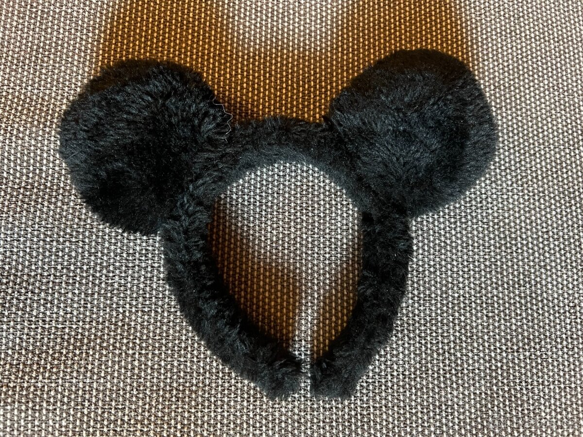 Chlupatá čelenka Minnie (dětská)