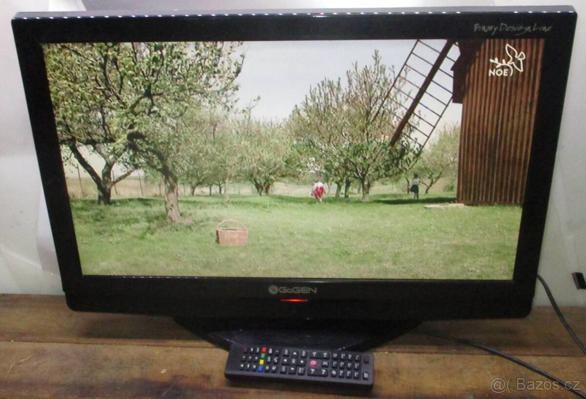 LCD televize 22 palců GOGEN, nemá DVBT2