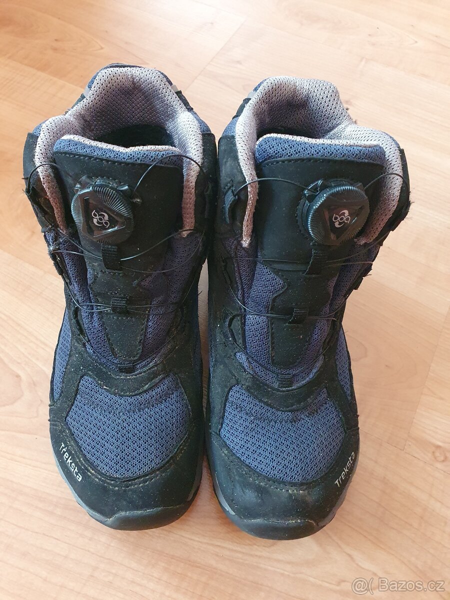 Treksta boty v.35 modré Boa zapínání