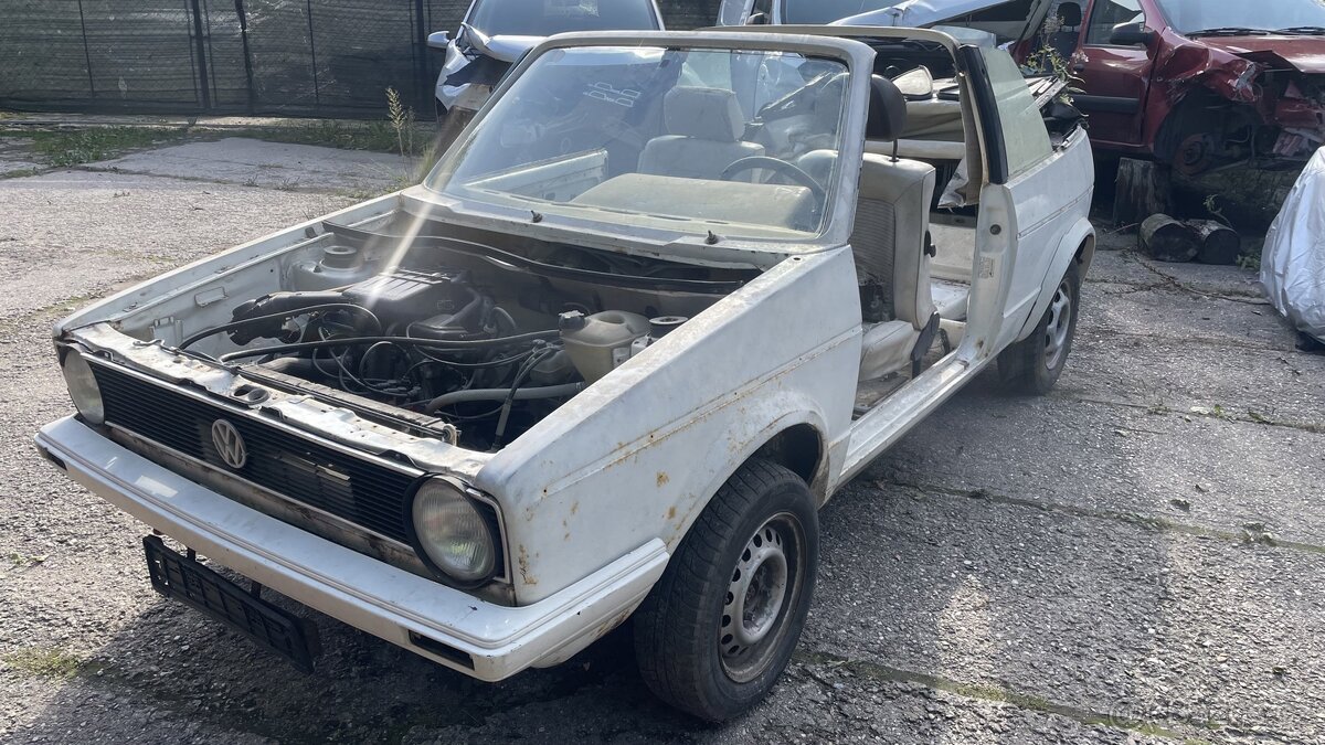 Prodám golfa mk1 cabrio