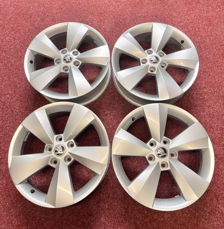 5x112 R17 alu disky originál Škoda Kodiaq 2021