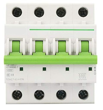 🔌 Čtyřpólový jistič Tongou TOMC7-63 C25