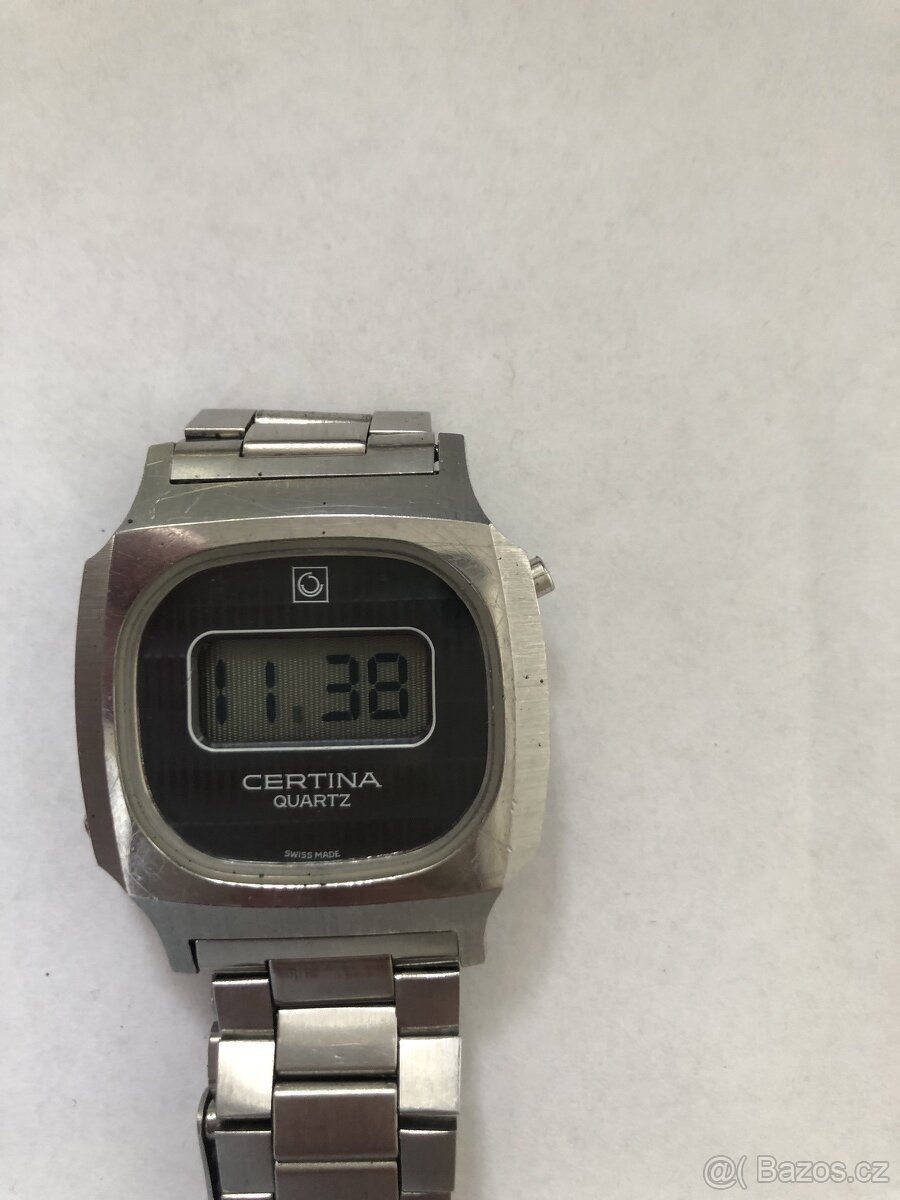 vzácné retro DIGI CERTINA top stav
