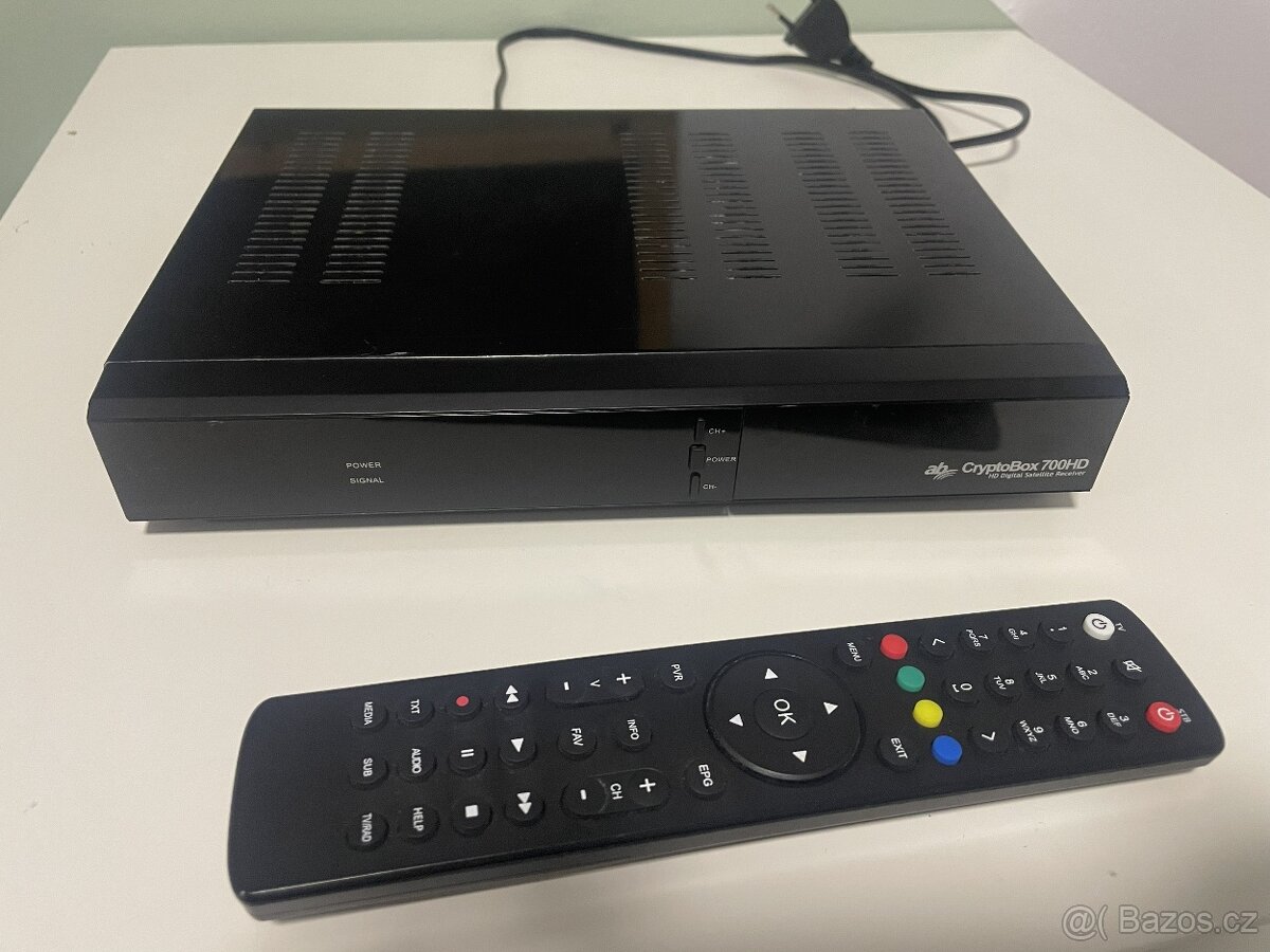 Satelitní přijímač CryptoBox 700HD