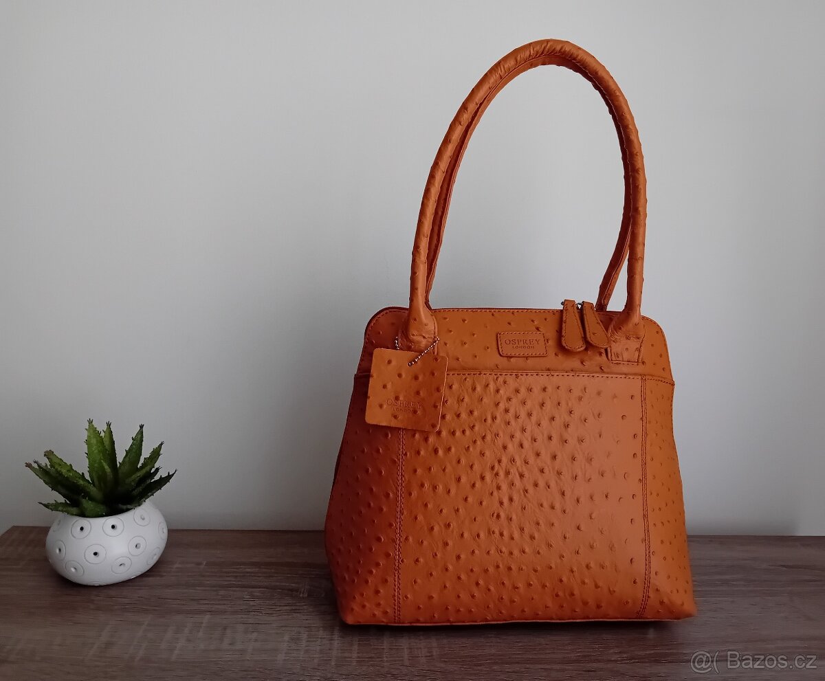 Osprey London dámská luxusní kabelka kožená nová Rezervace