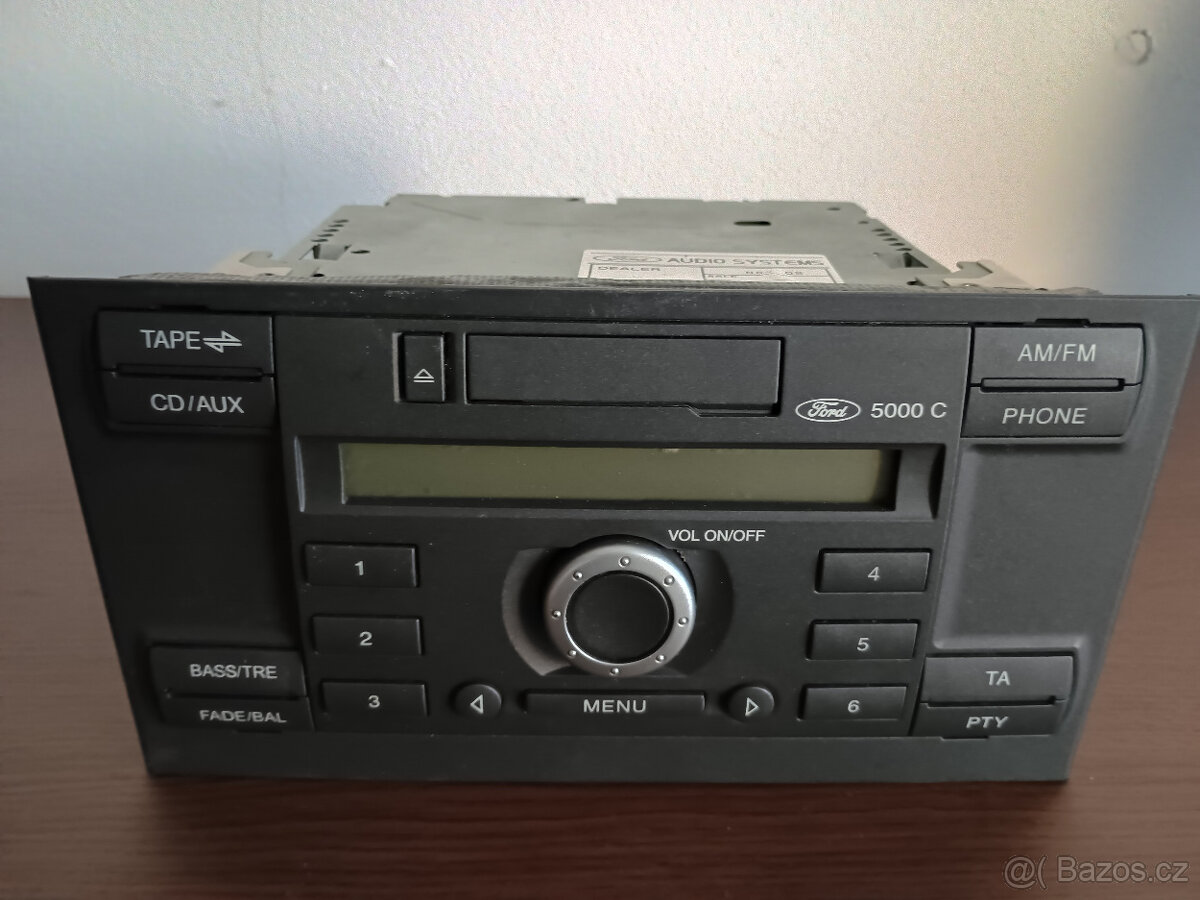 Autorádio Ford 5000C