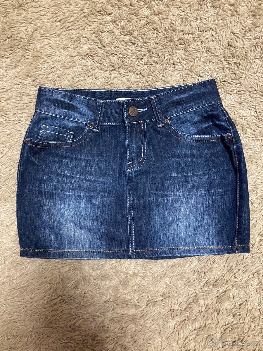 Dámská ,dívčí riflová sukně AMISU vel.34