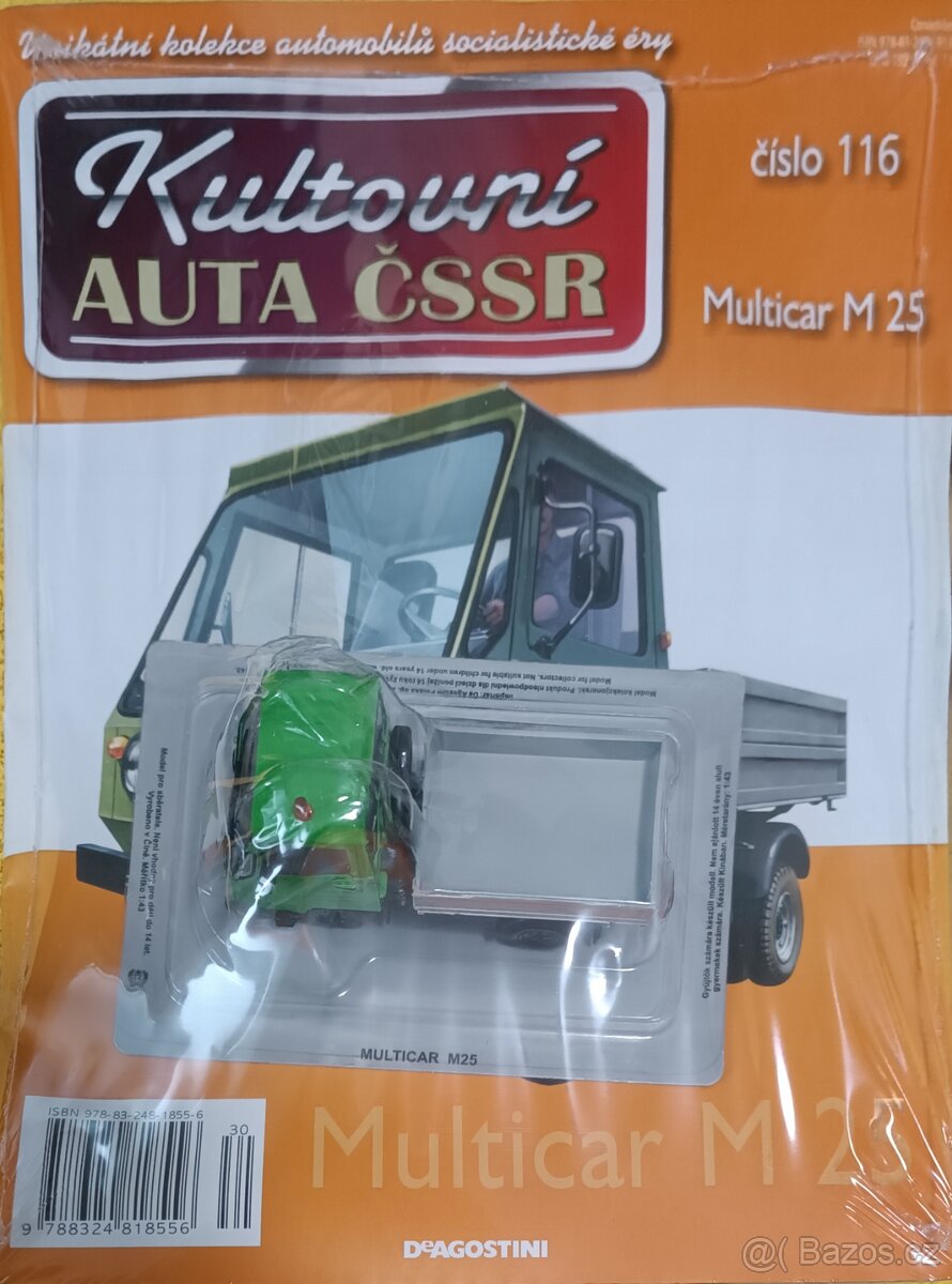 MULTICAR M25 VALNÍK 1:43 DEAGOSTINI