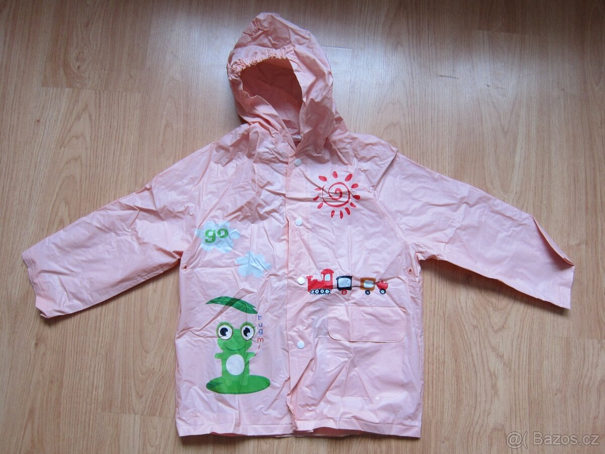 Dětská dívčí pláštěnka 3-6 let