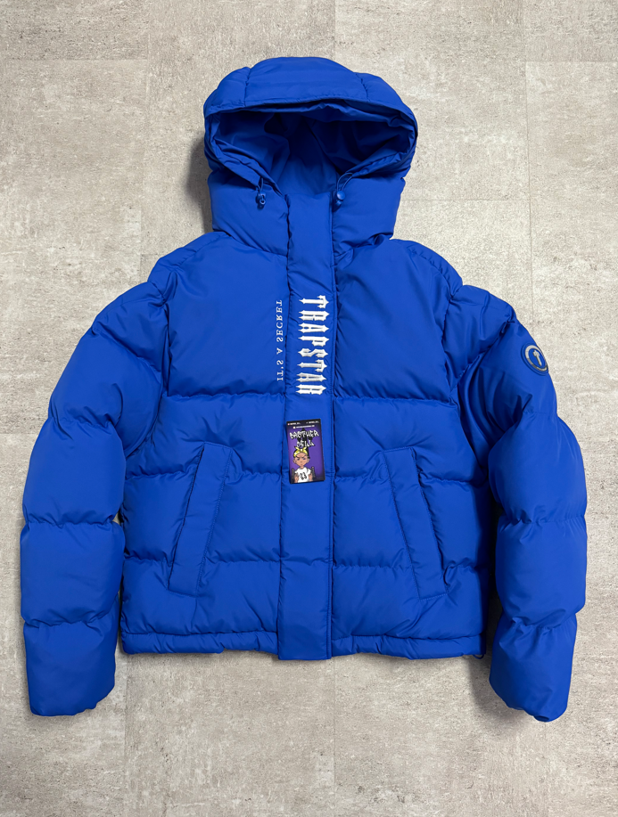 Trapstar Decoded 2.0 Puffer Jacket - Blue