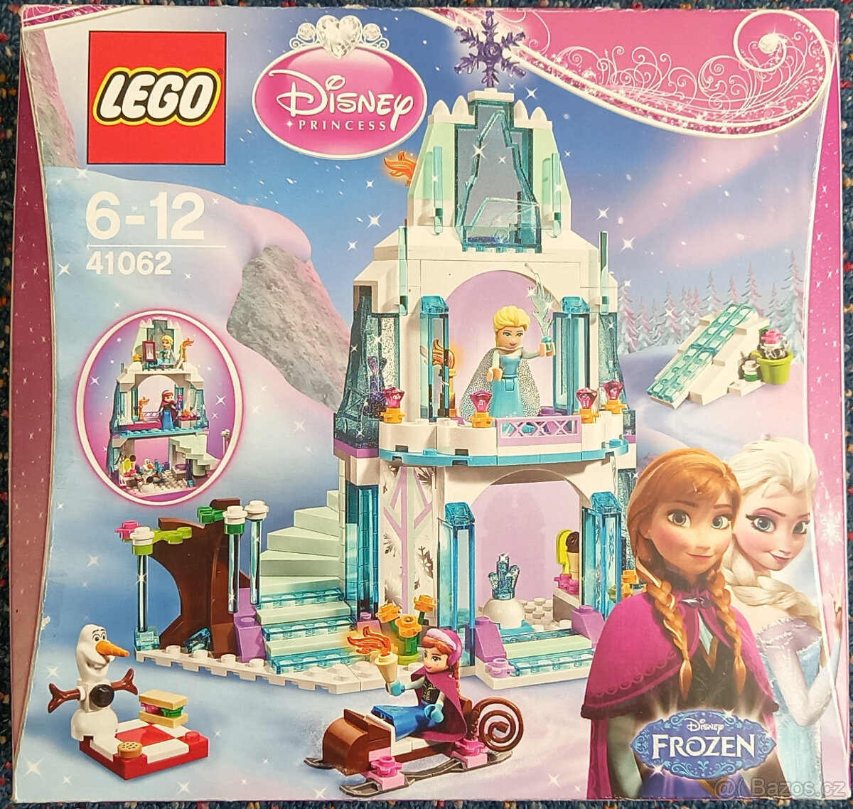 Lego Frozen 41062 - Elsin třpytivý ledový palác.