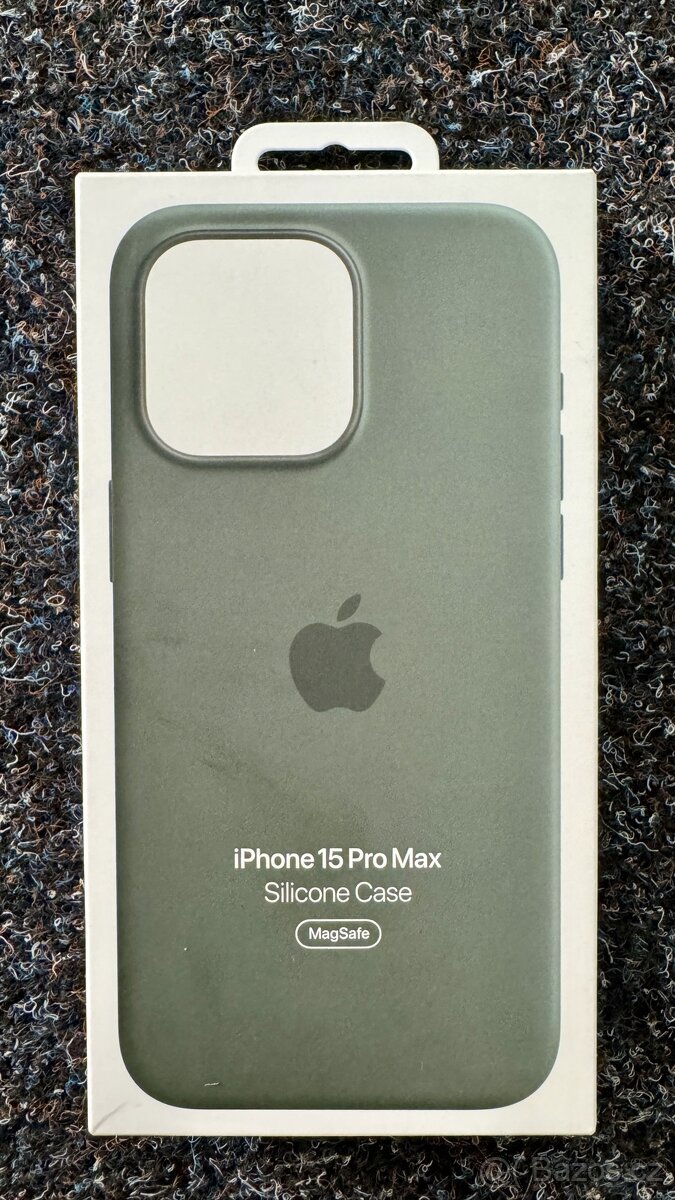 Nový originální silikonový kryt na iPhone 15 Pro Max