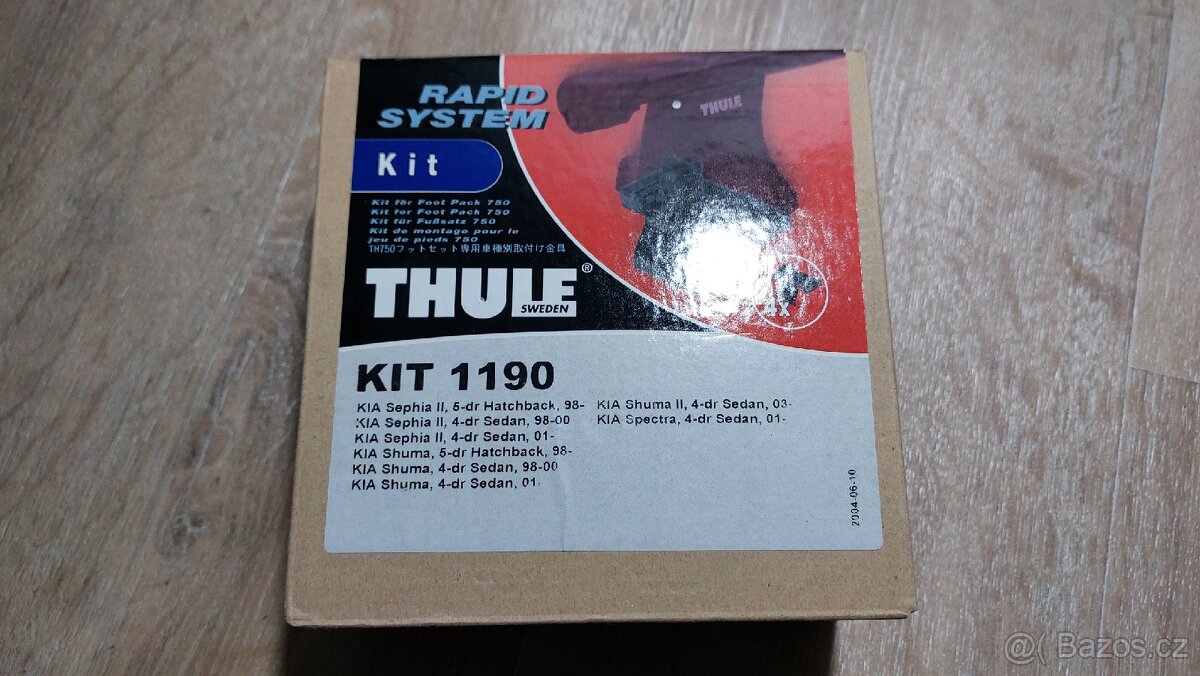 Kit Thule 1190 - KIA Sephia II, 5-dr Hatchback, 98-01