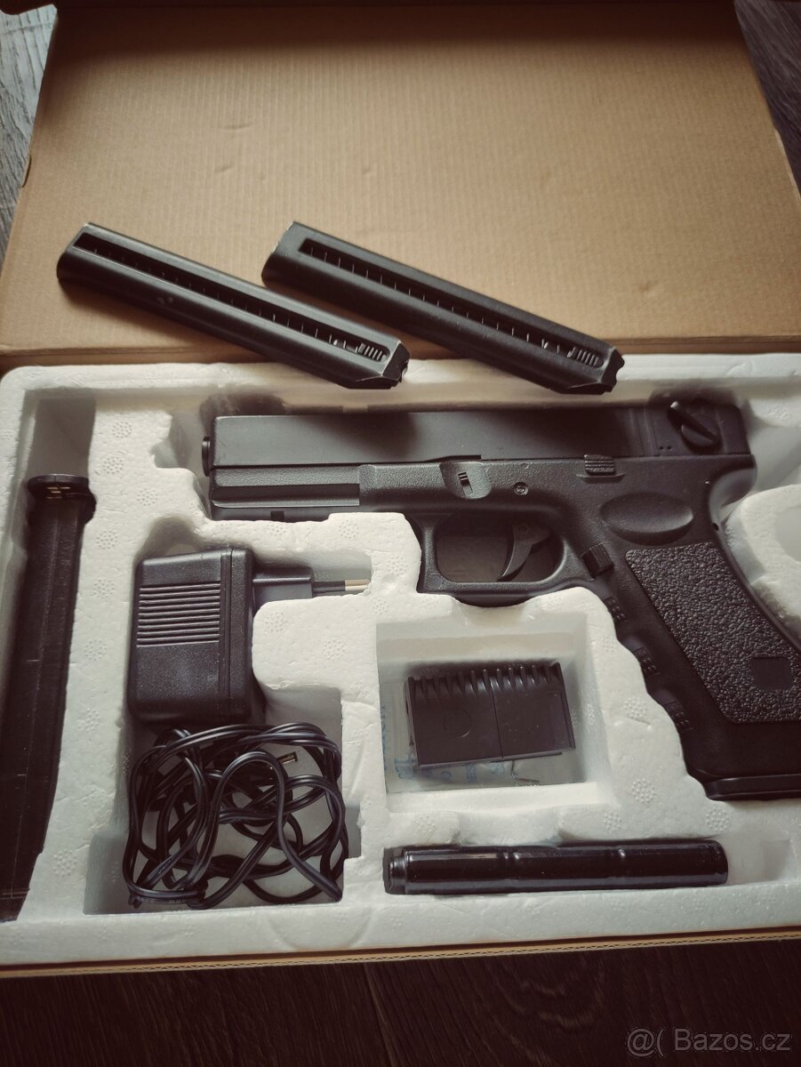 Airsoftová pistole AEP Glock 18 C , CYMA CM.030