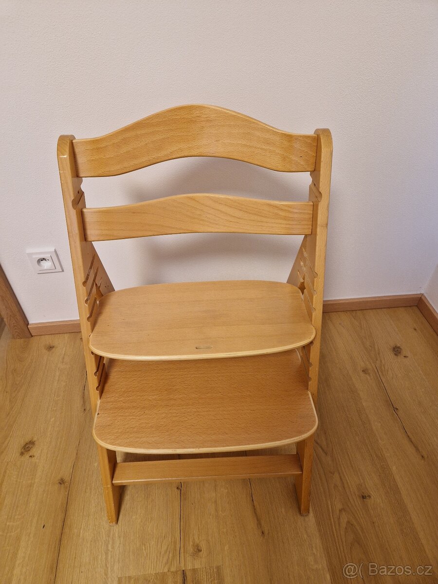 Rostoucí židle Hauck Alpha přírodní