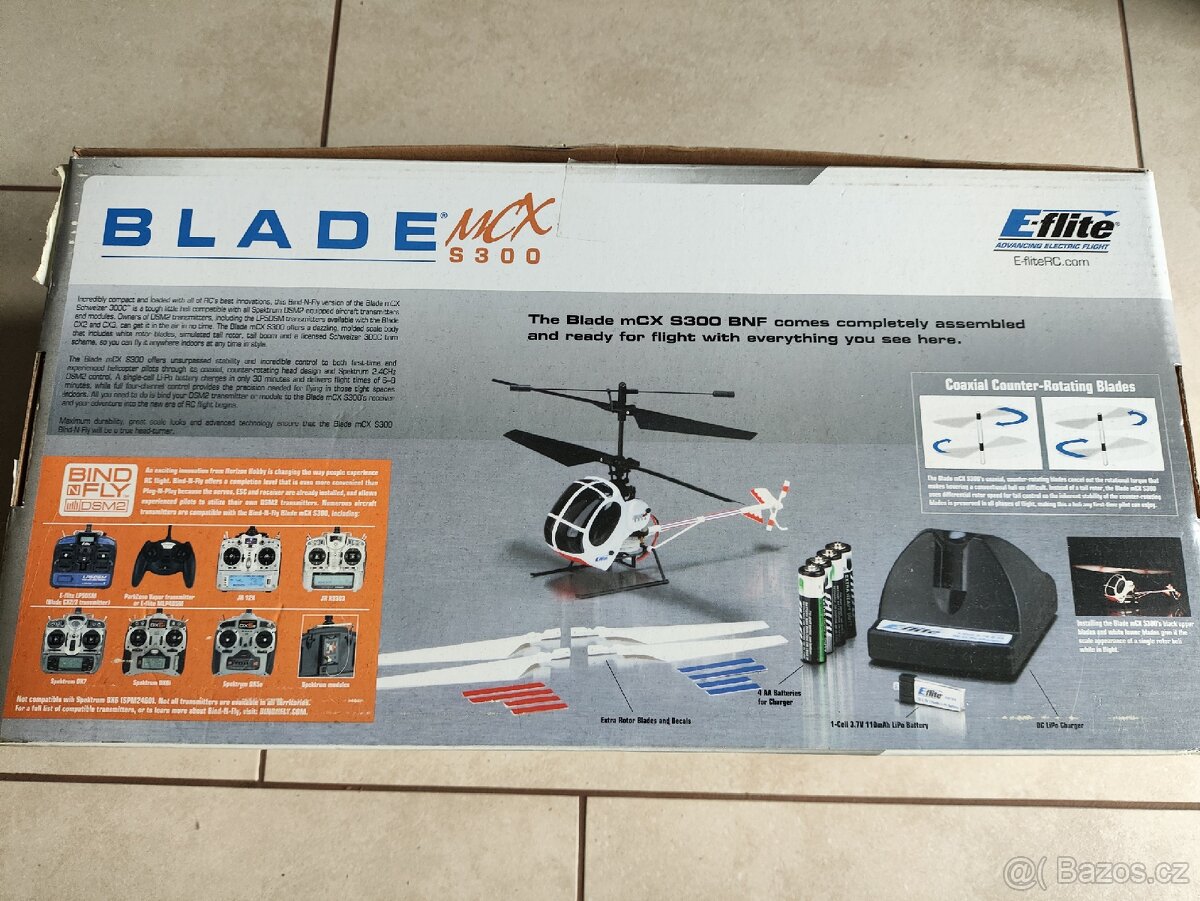 Vrtulník Blade MCX S300