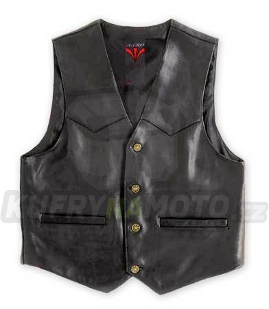 Moto vesta A-Pro Piston Gilet velikost XL kožená