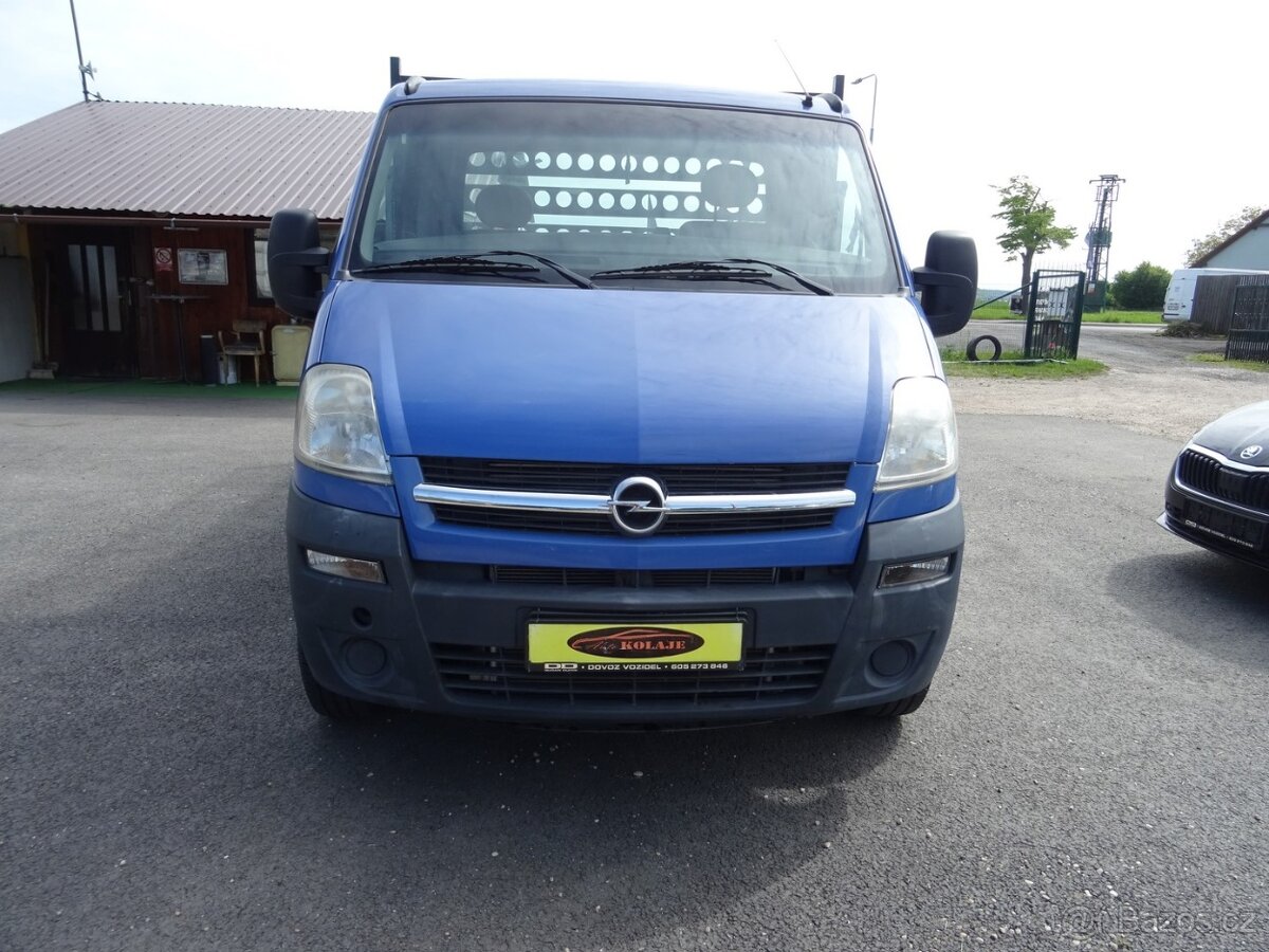 Opel Movano, 2,5 CDTi 107 kW Sklápěč