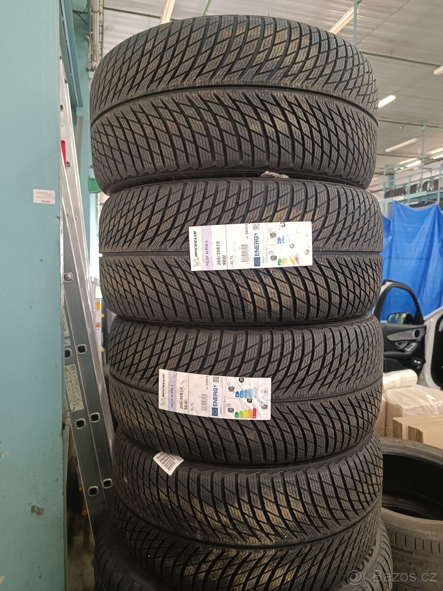 Zimní sada 265/35/19 Michelin Alpin 5