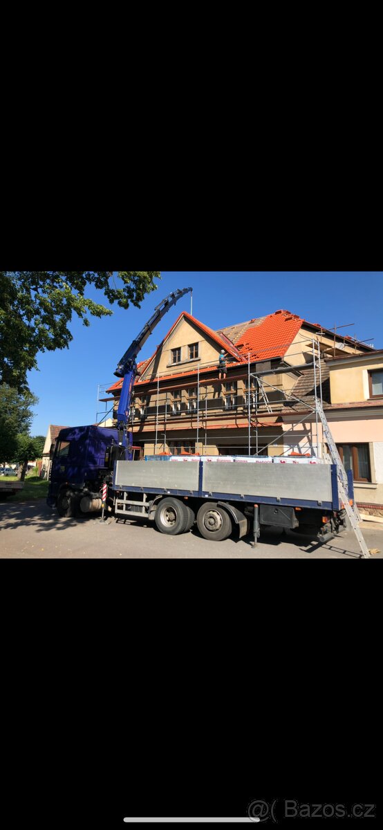 Auto s hydraulickou rukou DAF 95, HR PM26,5 S