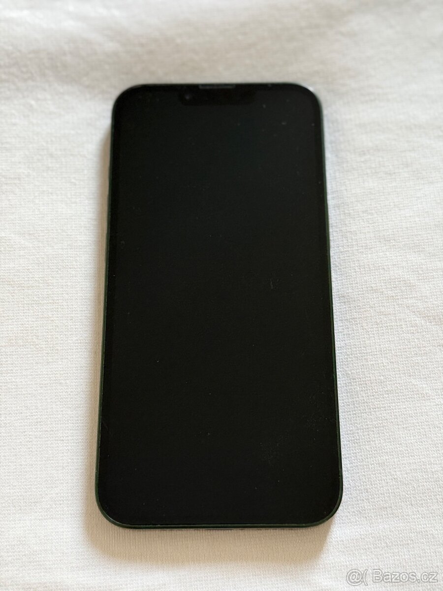 iPhone 13 256 GB Zelený – plně funkční, drobné kosmetické va