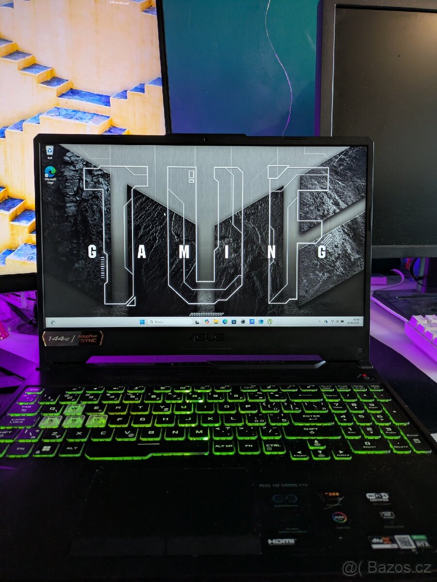 Herní notebook RTX 3050
