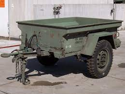 Vlek trailer trailer M416 Humvee H1 Hummer