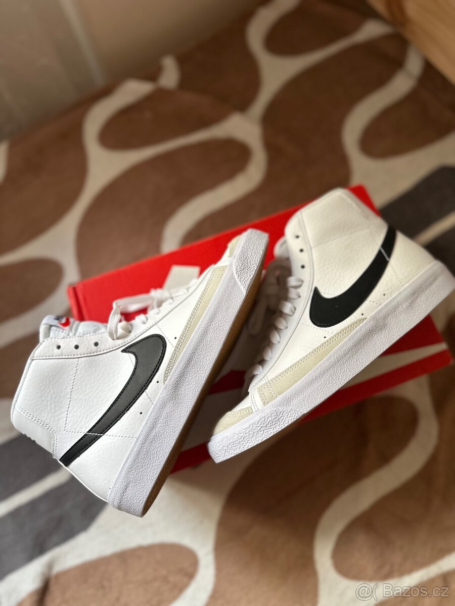 Nike Blazer bílé – Velikost 39 – Nové