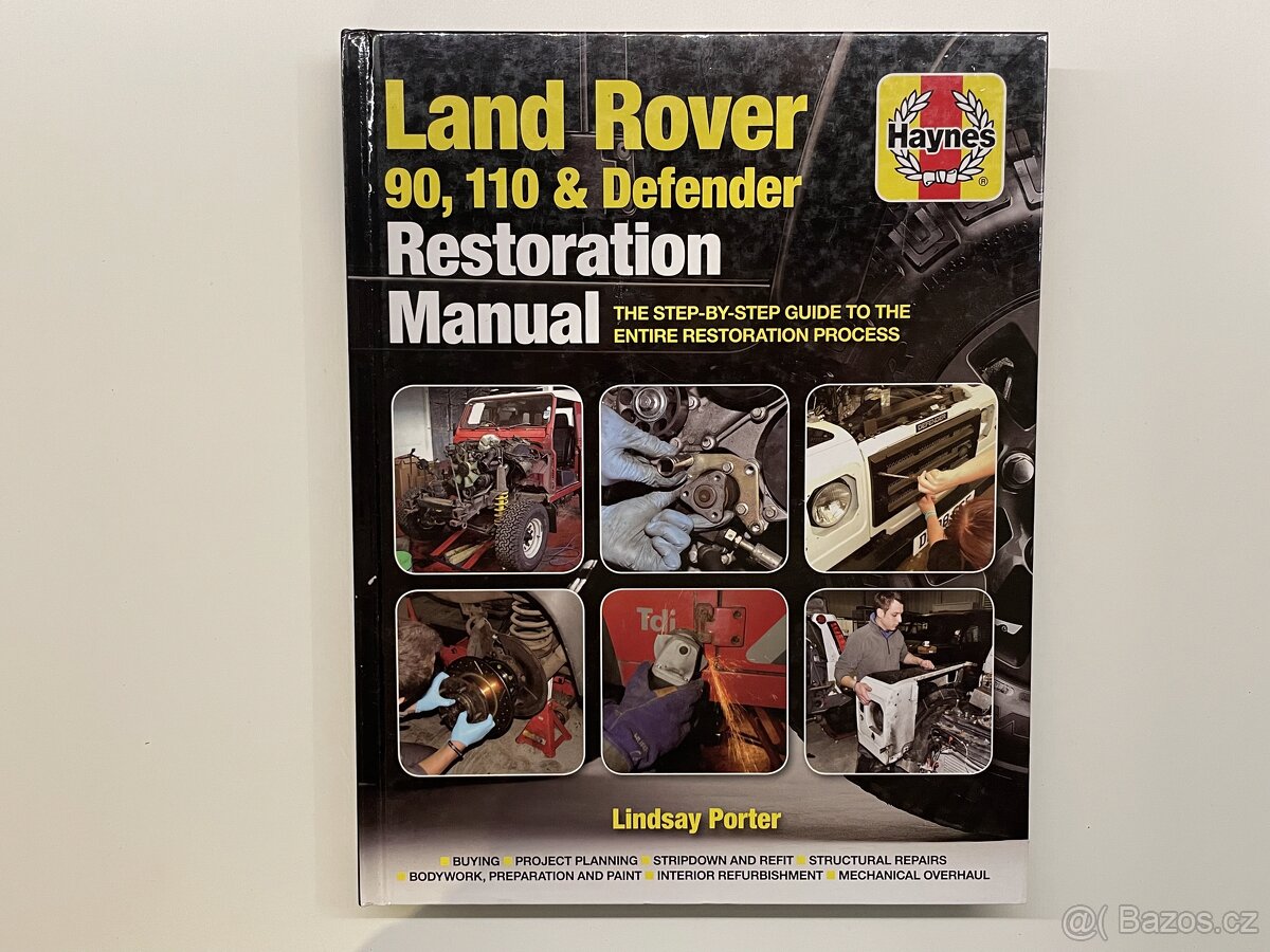LAND ROVER DEFENDER 90,110 MANUÁL