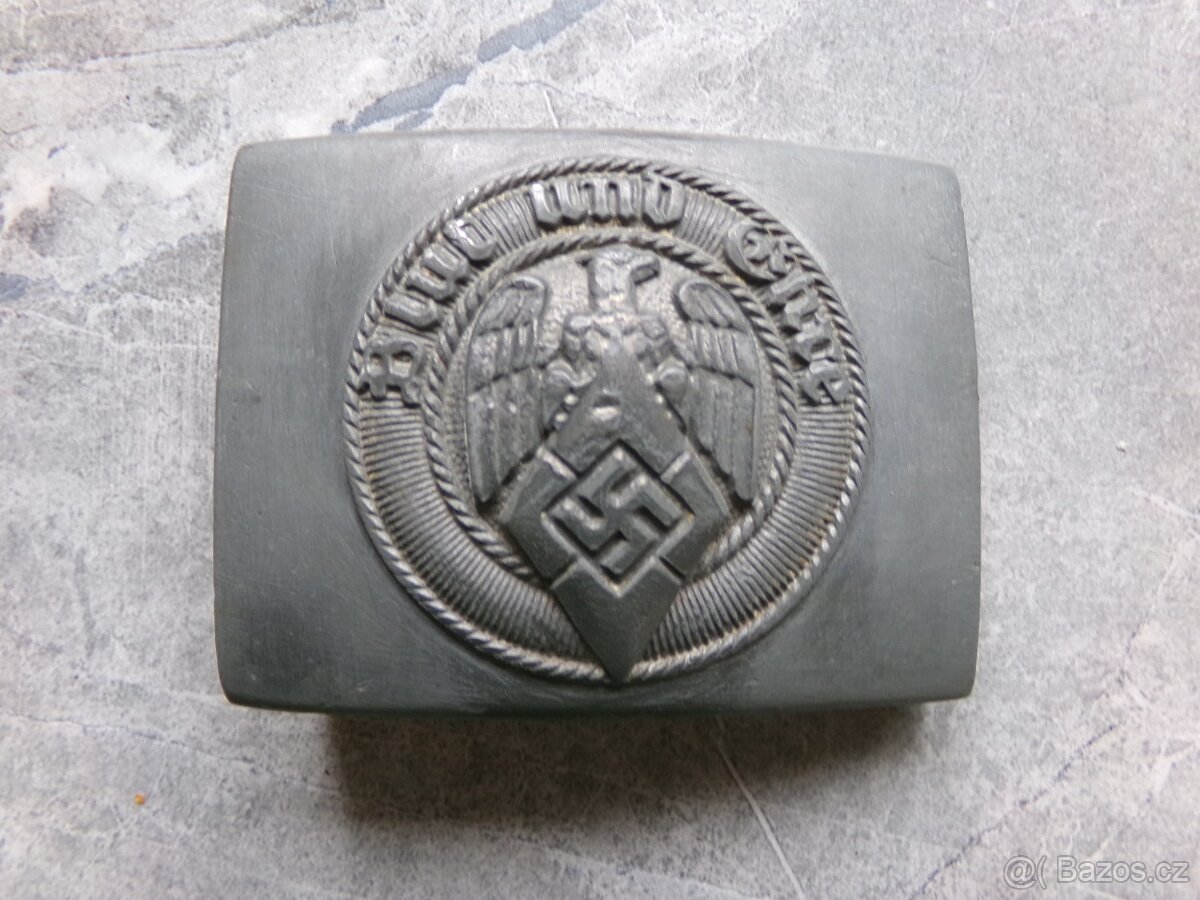 Německo WWII přezka HJ poslední model origo luxus