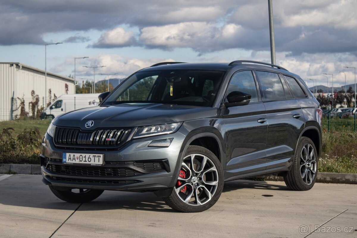 Škoda Kodiaq RS 2.0 TDI 4x4 AT/7 / AJ NA SPLÁTKY / PROTIÚČET