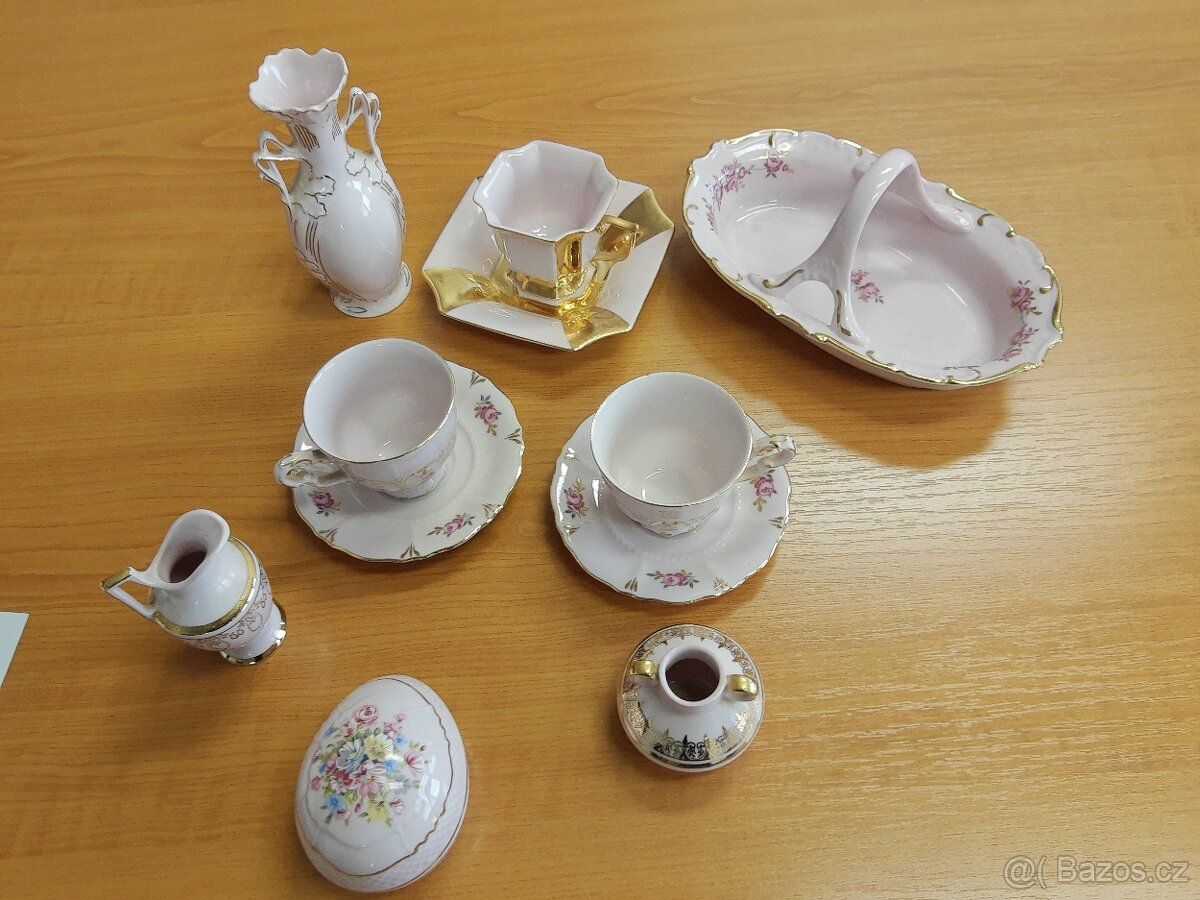 Růžový porcelán