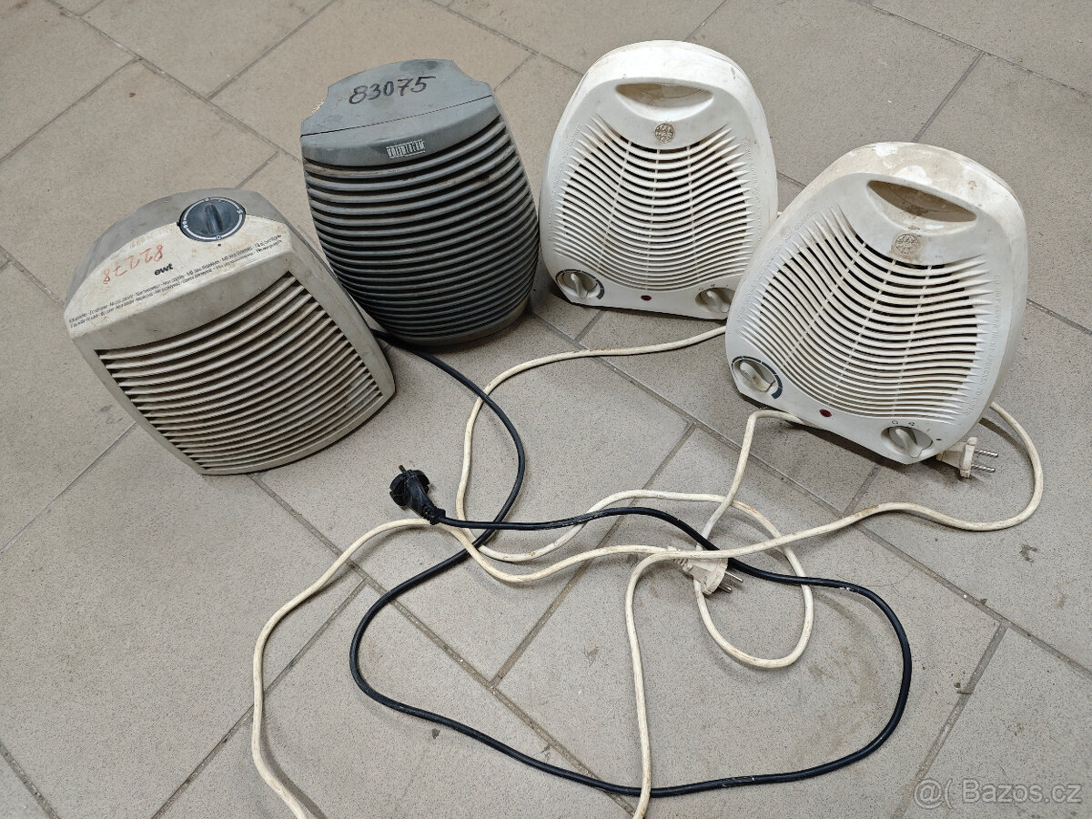 teplovzdušný ventilátor