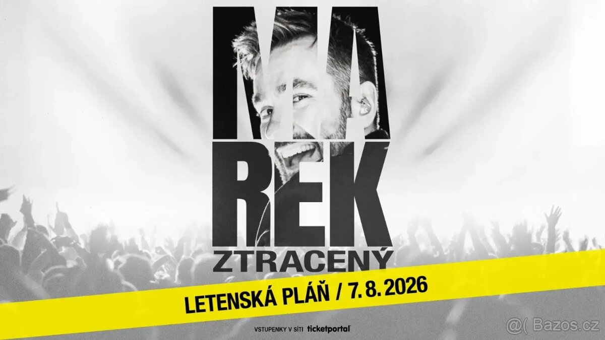 Vstupenky Marek Ztracený Letenská pláň