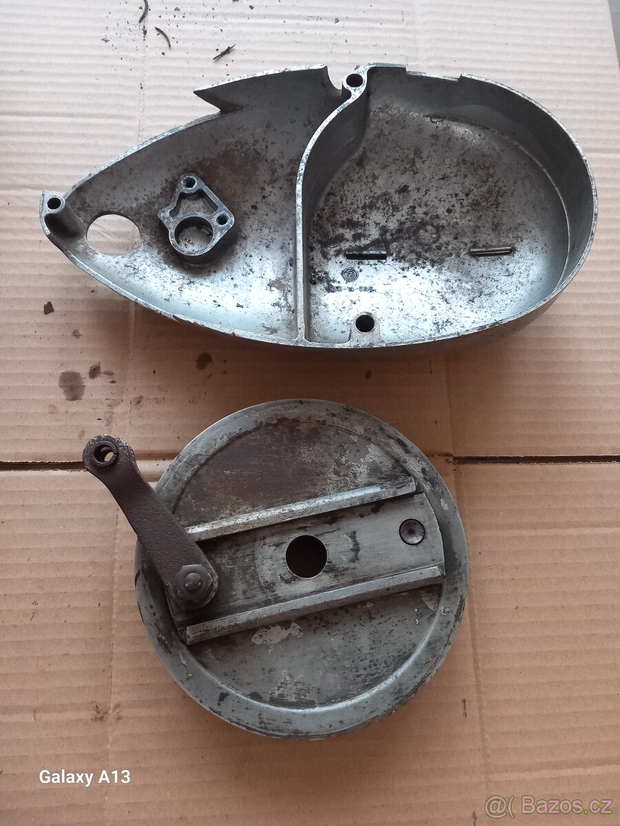 zadni brzdovy stit Cz 125, 150 351/352