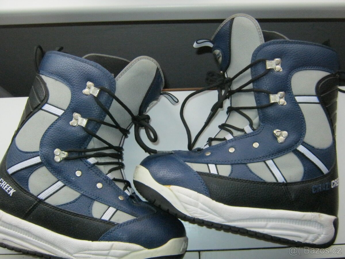 Snowboardové boty CRAZY CREEK, vel.8,0, stélka 27cm
